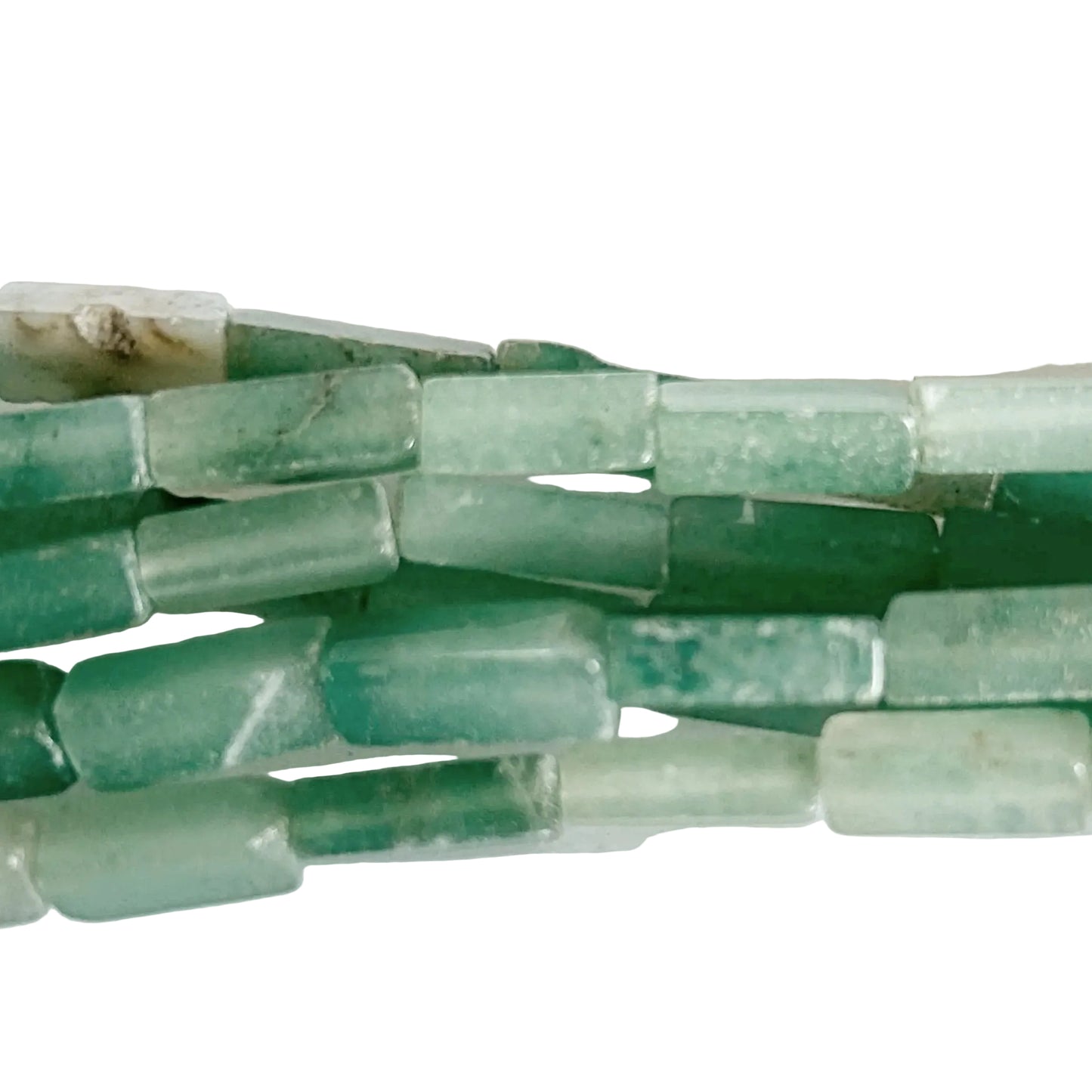 Green Aventurine Rectangle Beads-new earth gifts and beads