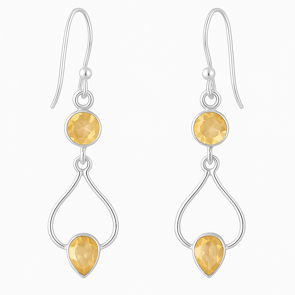 Citrine Earrings - New Earth Gifts