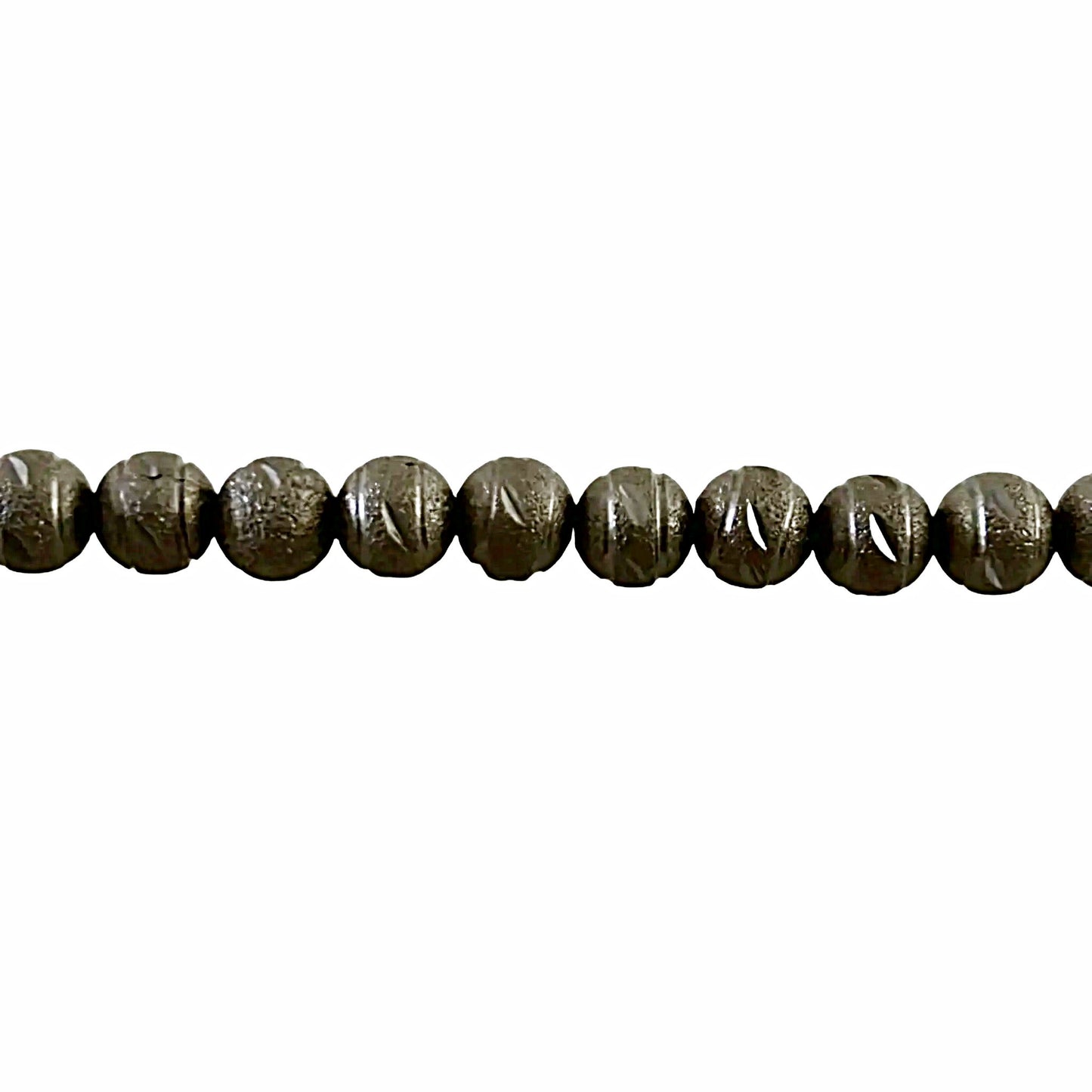 zinc alloy round beads 8mm - new earth gifts and beads