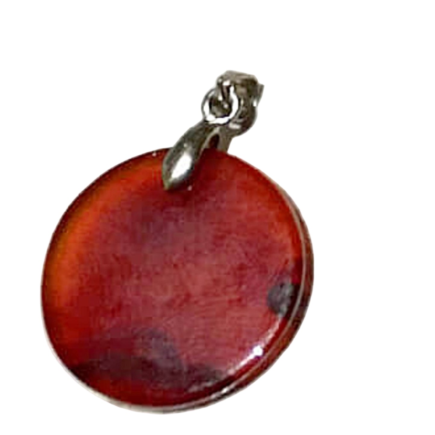 Agate Oval Disk Pendant - New Earth Gifts