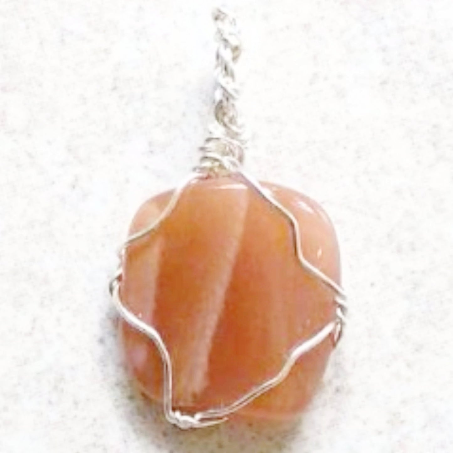Large Moonstone Pendant In Sterling Silver For Sale New Earth Gifts