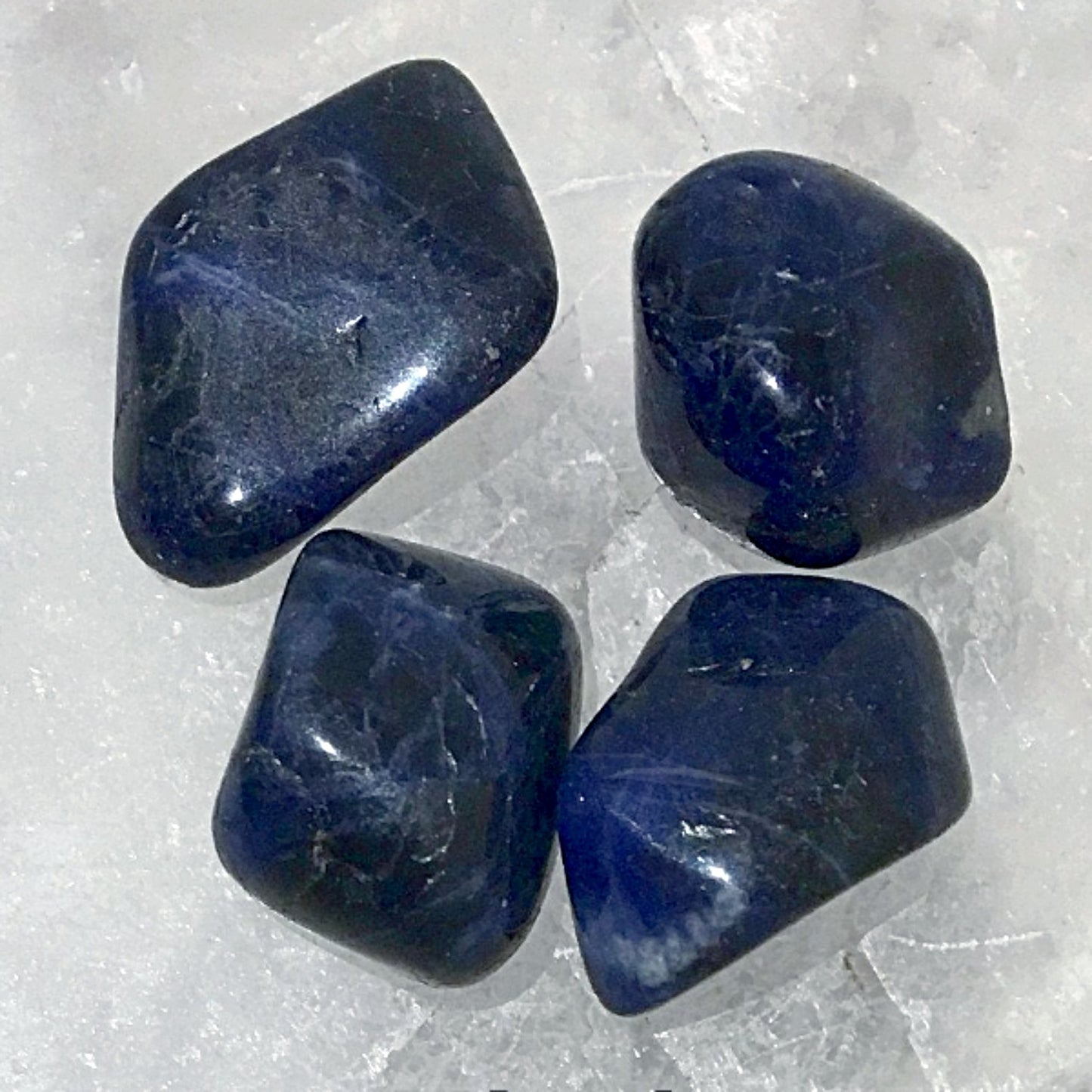 Sodalite Polish Tumbled Stone 1pc - New Earth Gifts
