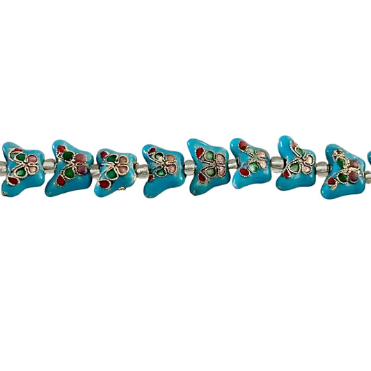 Cloisonné Butterfly Beads - new earth gifts and beads
