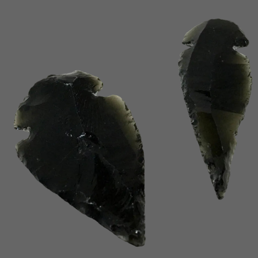 0bsidian arrowheads - new earth gifts and beads
