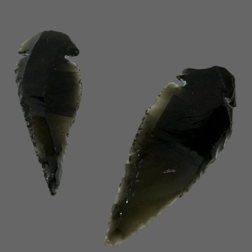 0bsidian arrowheads - new earth gifts and beads