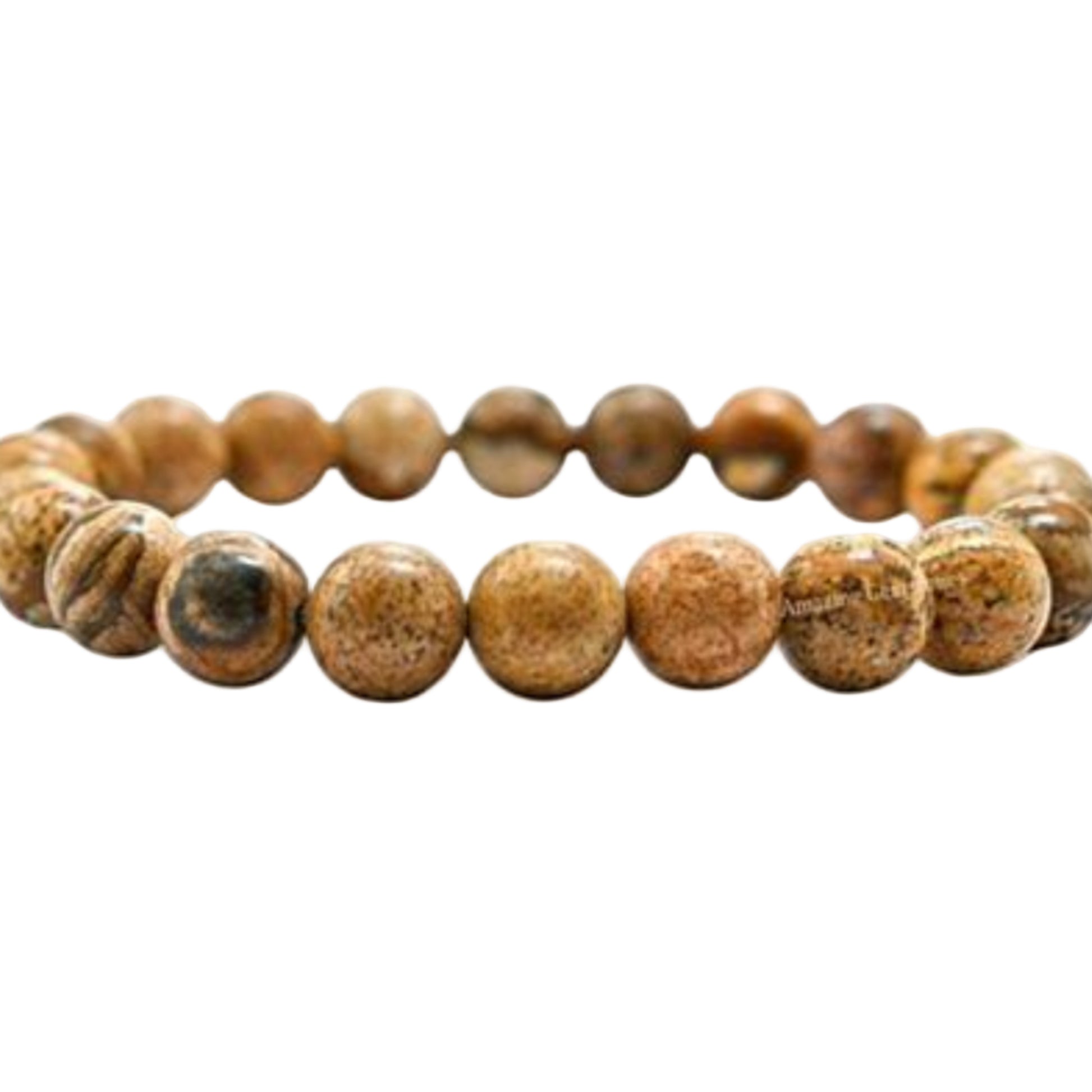 Picture Jasper Power Bracelet for Serenity-8mm | New Earth Gifts