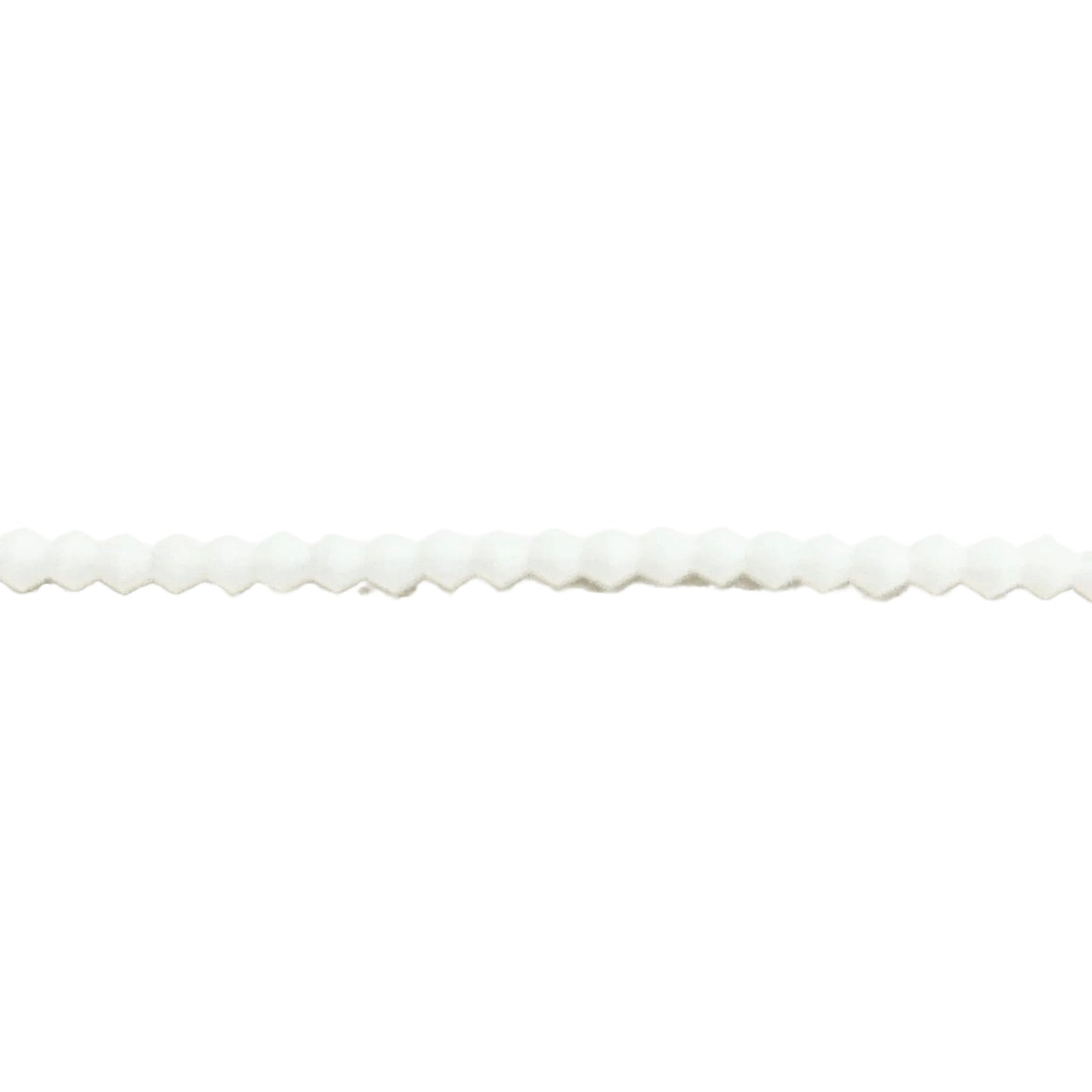 Crystal White Faceted Bicone Beads —New Earth Gifts and Beads