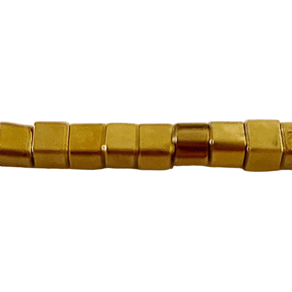 zinc alloy cube beads - new earth gifts and beads