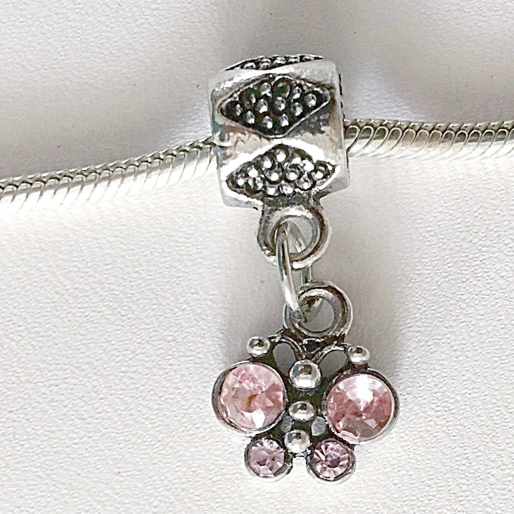 Butterfly Large Hole Dangle Charm | New Earth Gifts