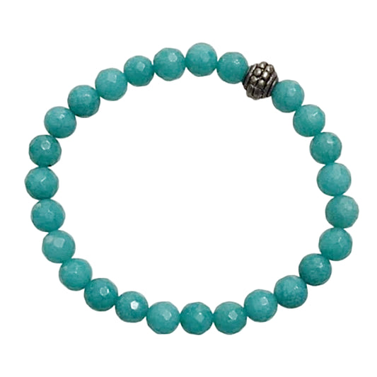teal agate bracelet - new earth gifts