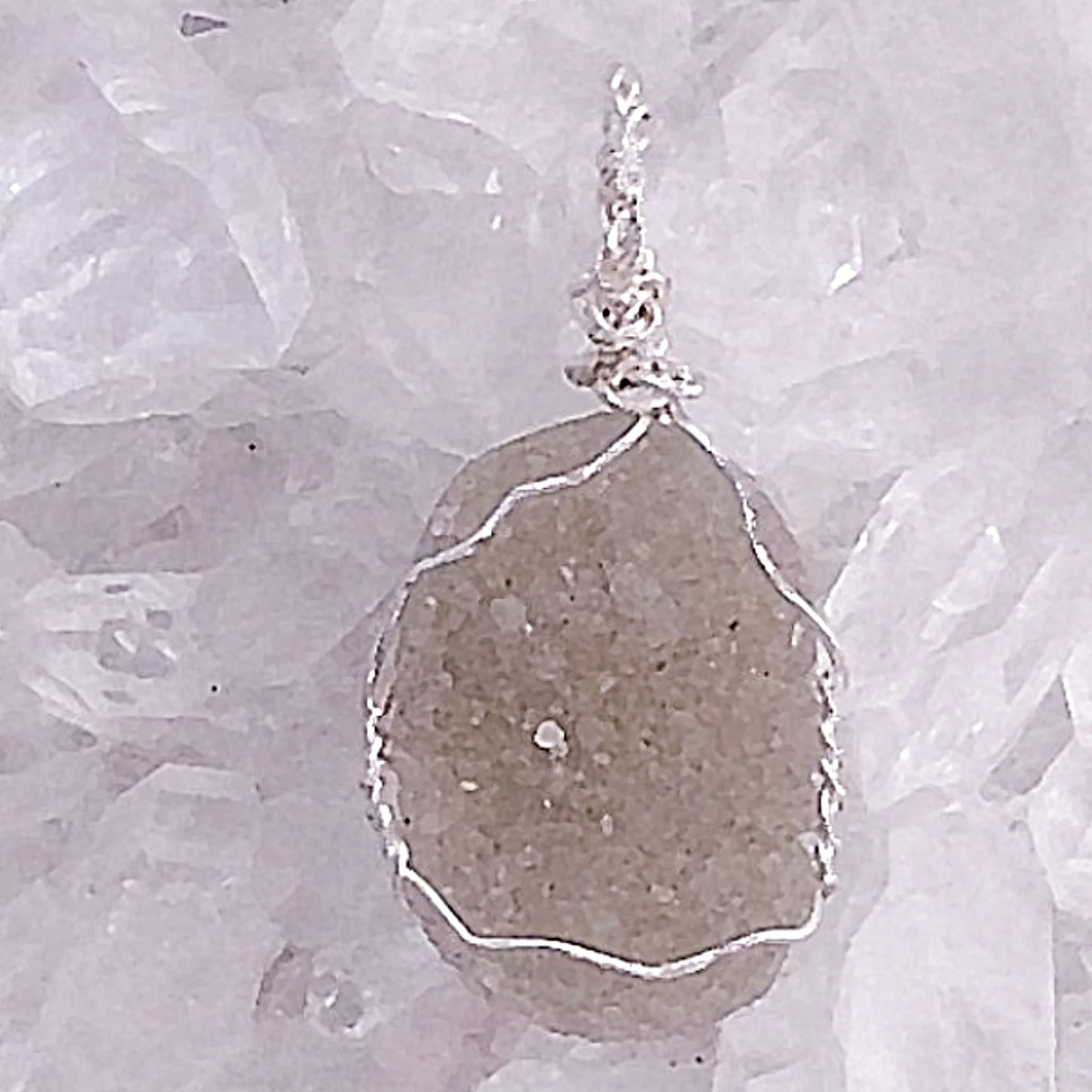 Agate Druzy Pendant - New Earth Gifts