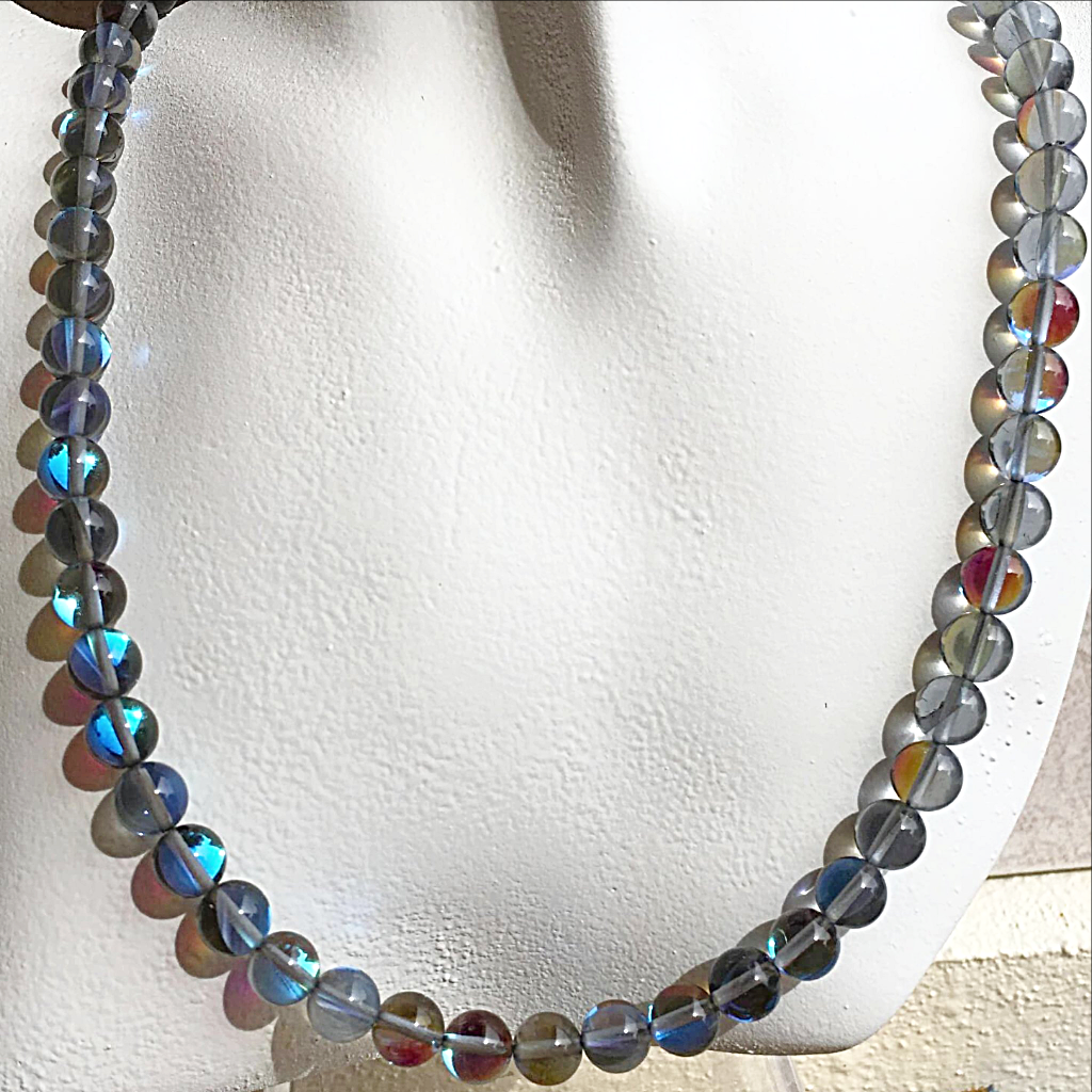 Angel Aura Blue Quartz Necklace - New Earth Gifts