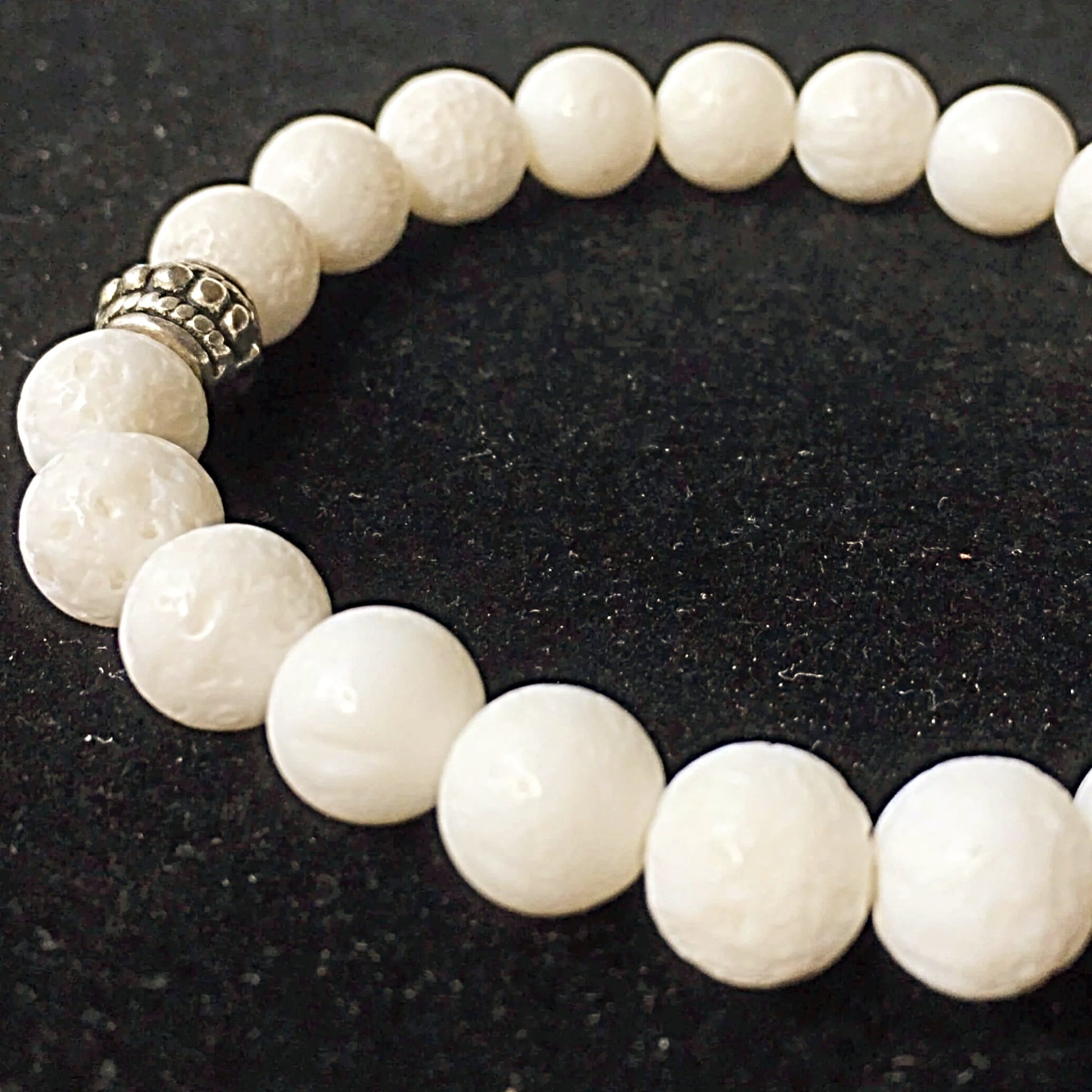 White Coral Power Bracelet for Inner Child Work-8mm - New Earth Gifts