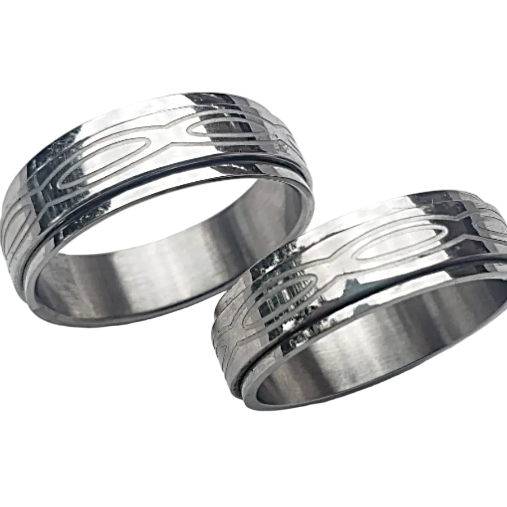 stainless steel ring - new earth gifts
