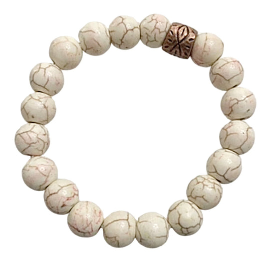 magnesite bracelet - new earth gifts