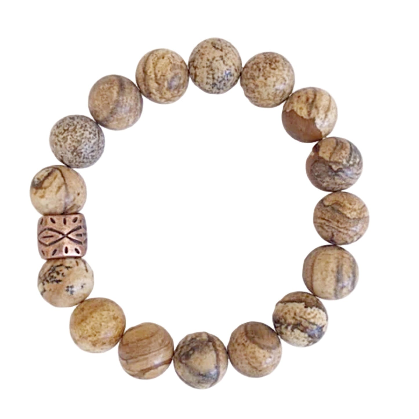picture jasper bracelet - new earth gifts