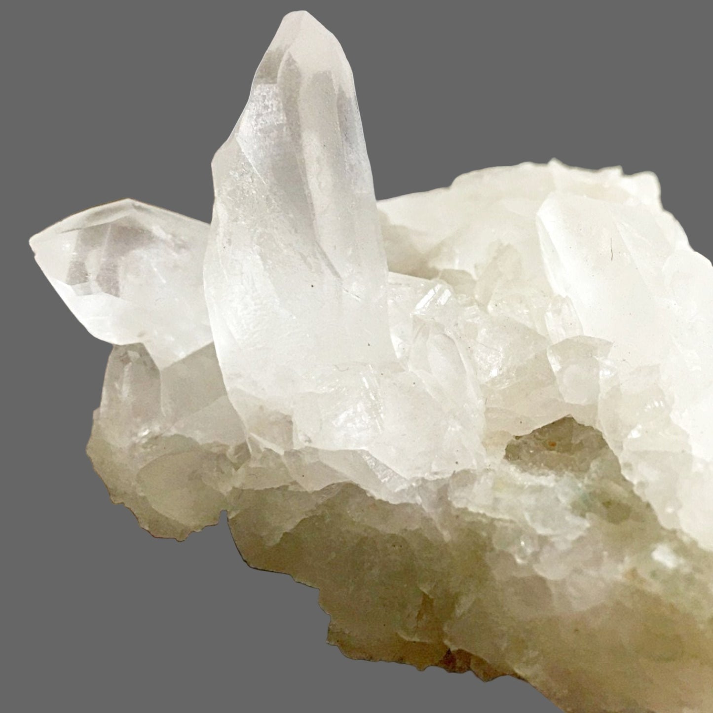 Quartz Cluster Crystal Milky White Color | New Earth Gifts