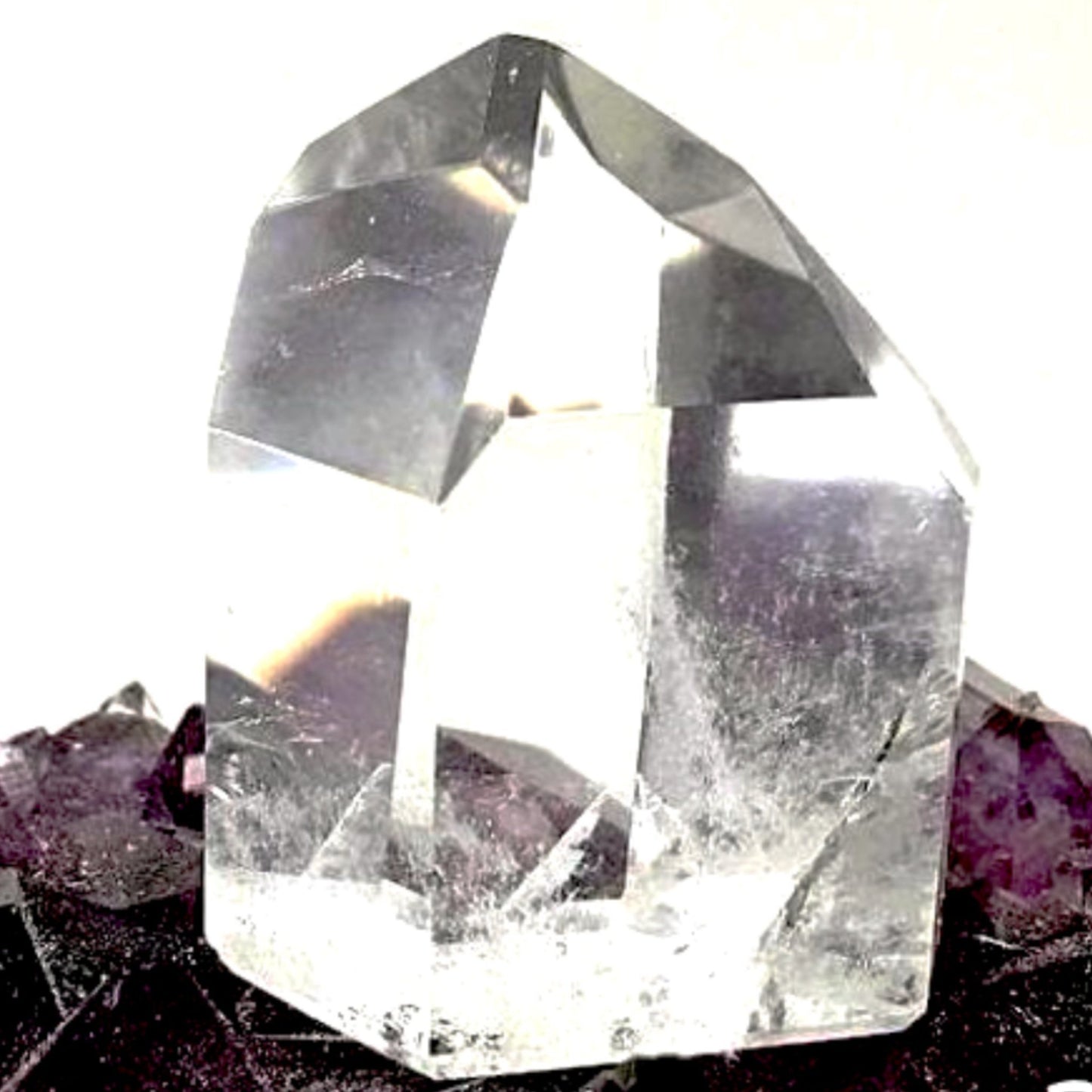 Quartz Crystal Polish Point Cut Base For Sale New Earth Gifts