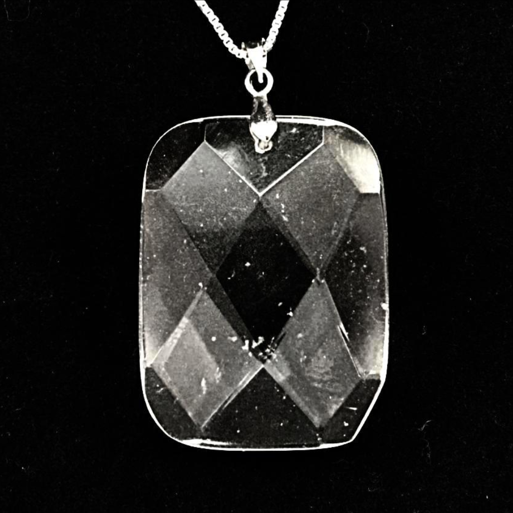 Clear Quartz Faceted Pendant - New Earth Gifts