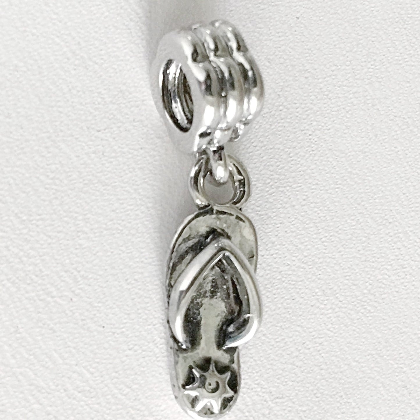 Flip Flop Large Hole Dangling Charm | New Earth Gifts