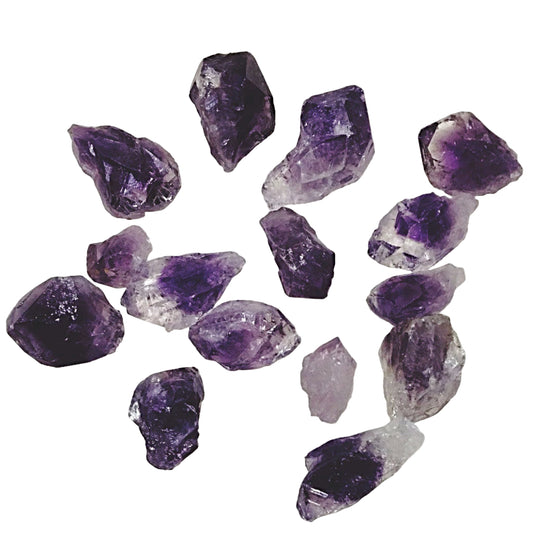 Amethyst Mini Polish Points for Craft & Jewelry Supply - New Earth Gifts 