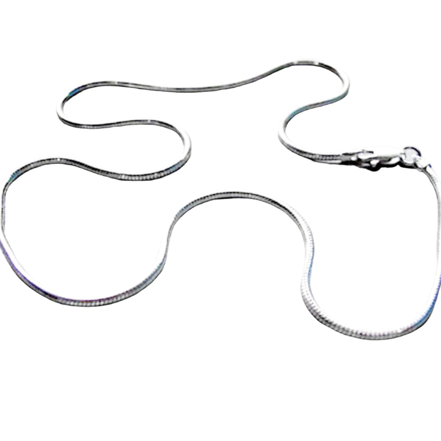 Sterling Silver 2mm Snake Chain Available in 16-18-20 inch lengths - New Earth Gifts and Beads