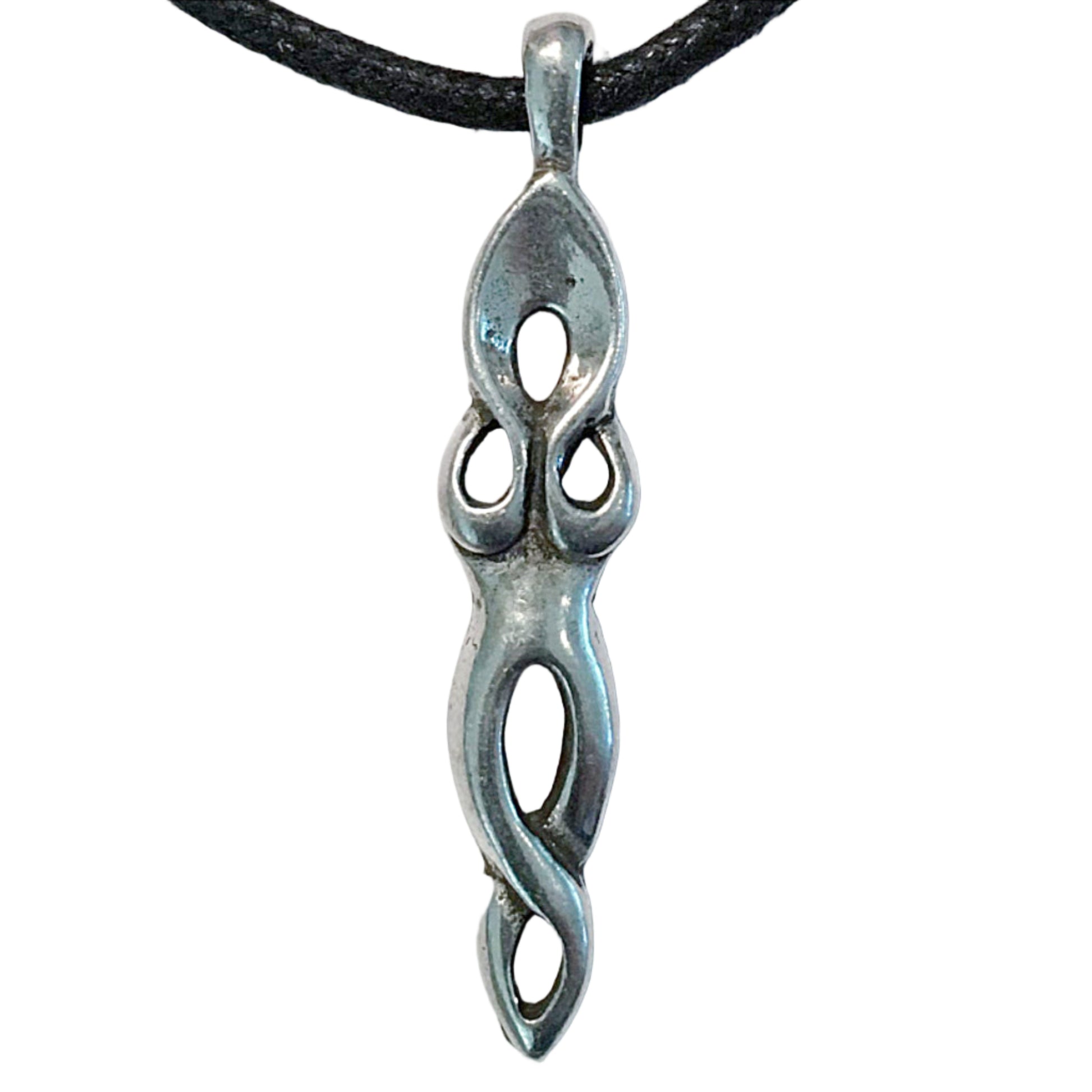 Goddess Pewter Pendant - New Earth Gifts and Beads