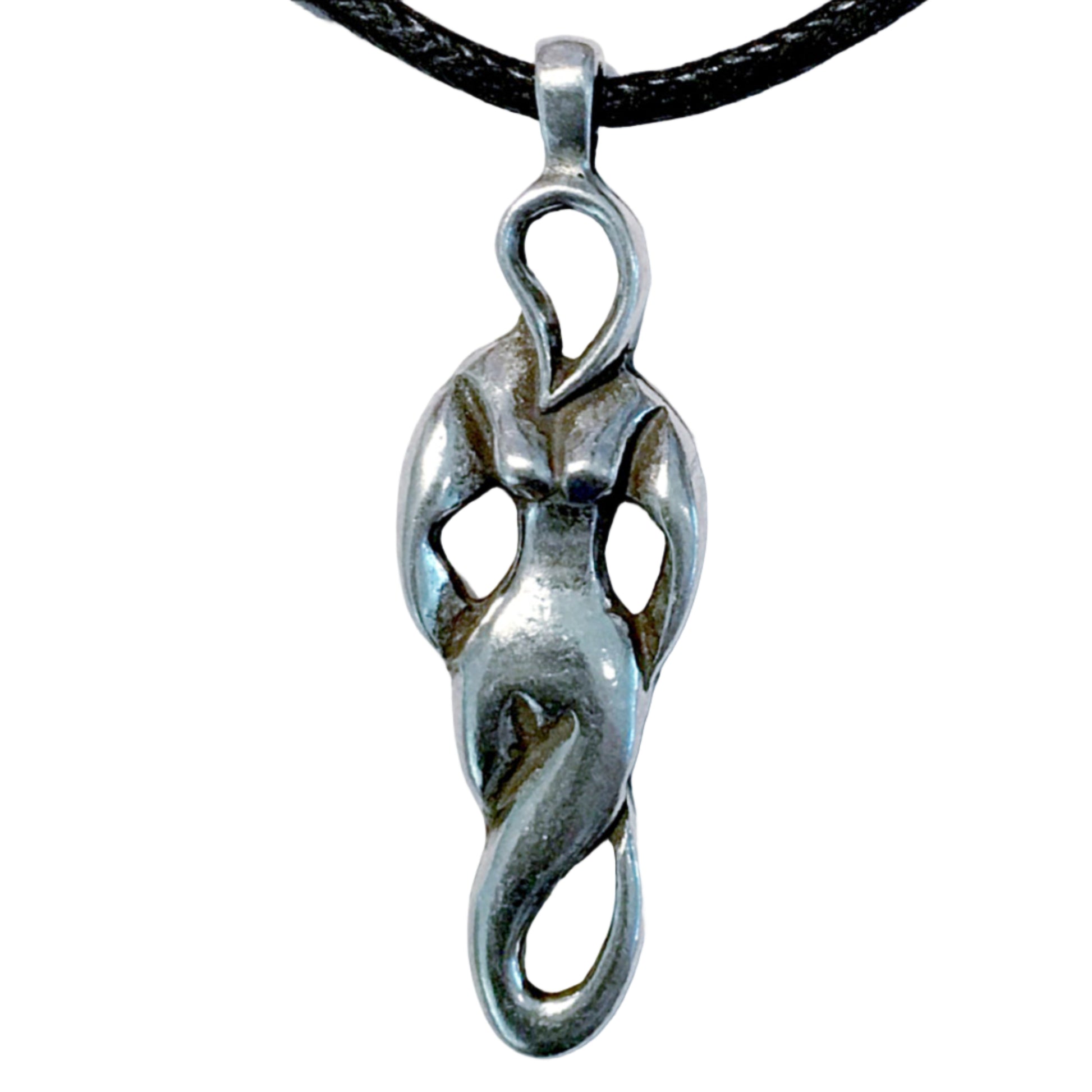 Goddess Pewter Pendant - New Earth Gifts and Beads