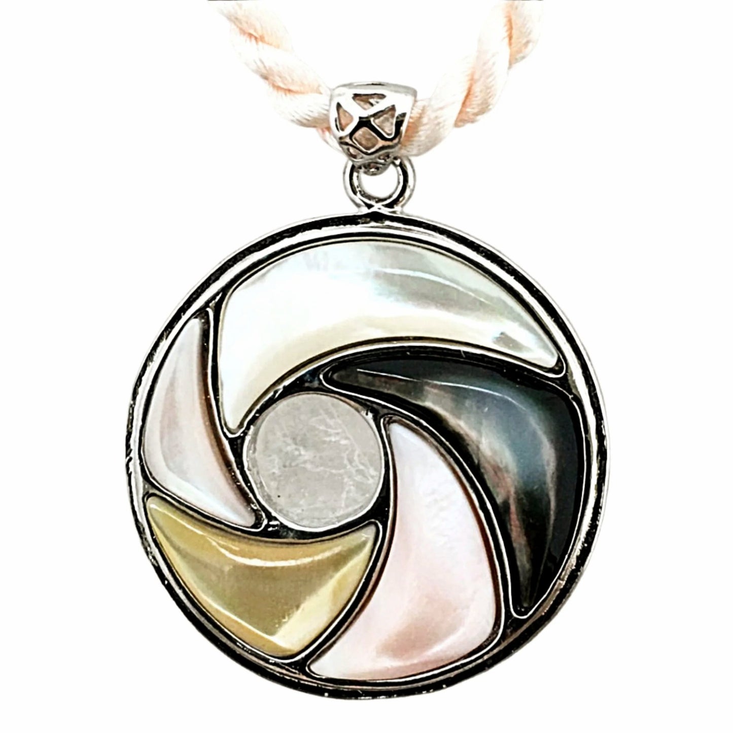 Mother of Pearl Circular Pendant | New Earth Gifts and Beads