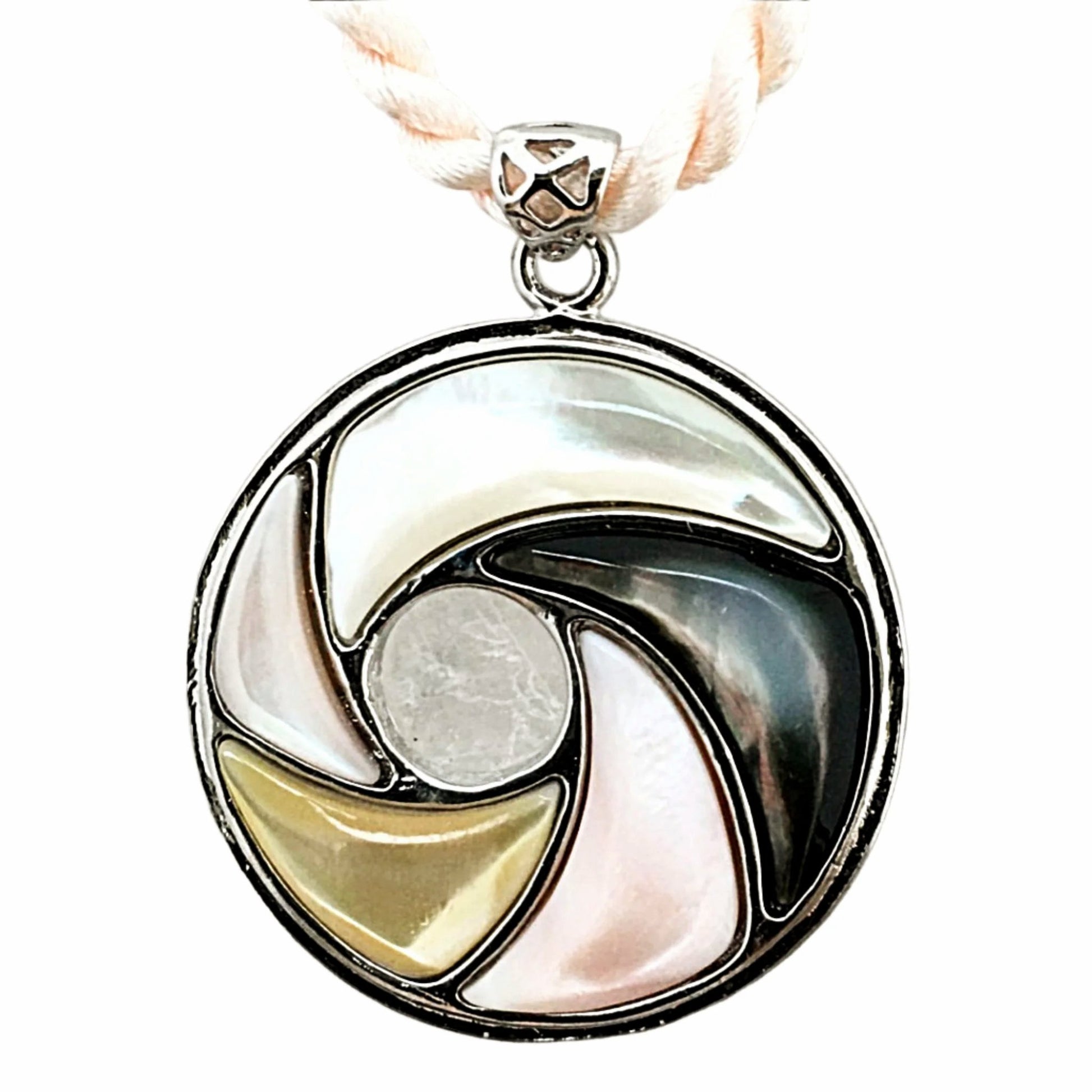 Mother of Pearl Circular Pendant | New Earth Gifts and Beads